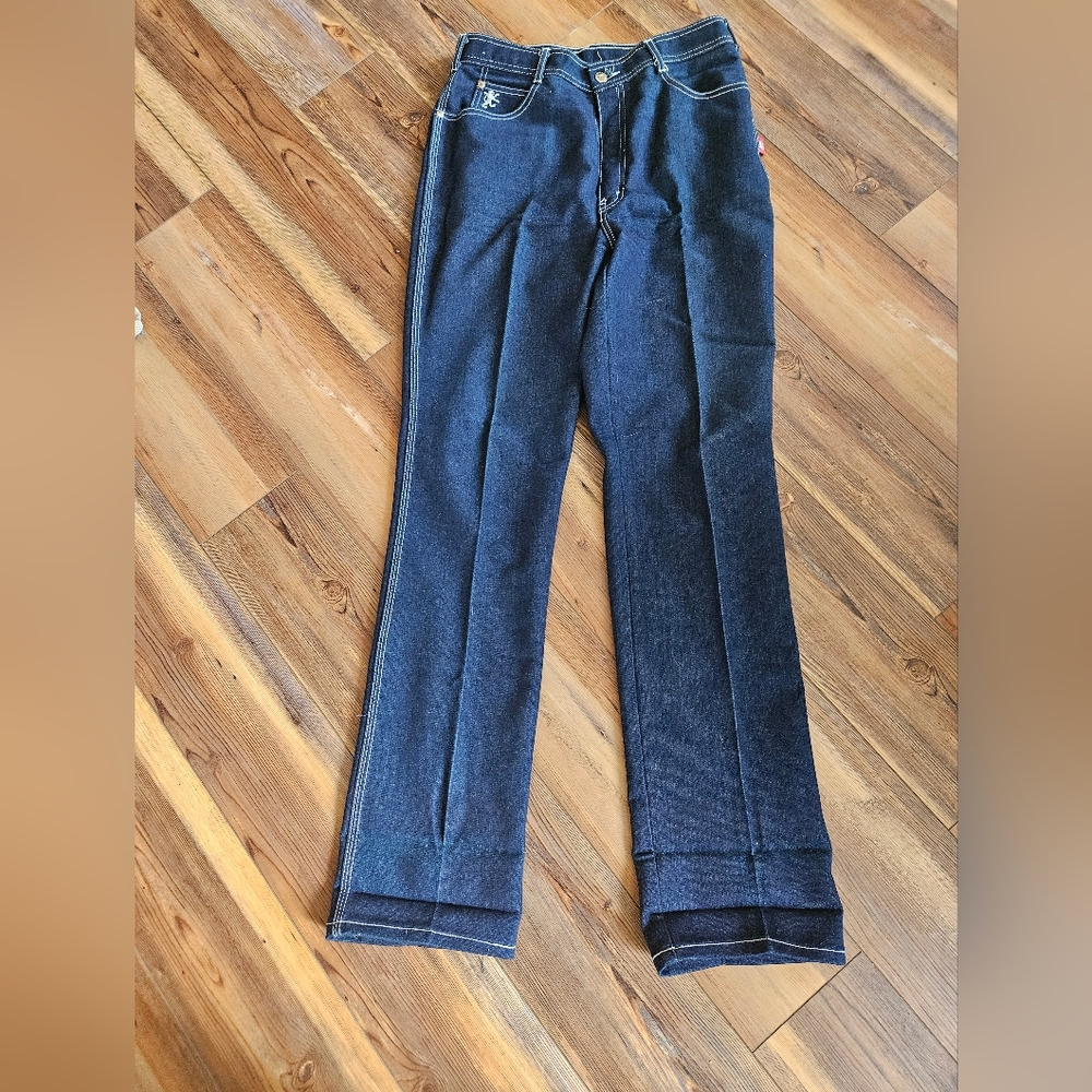 Classic Navy Denim Jeans